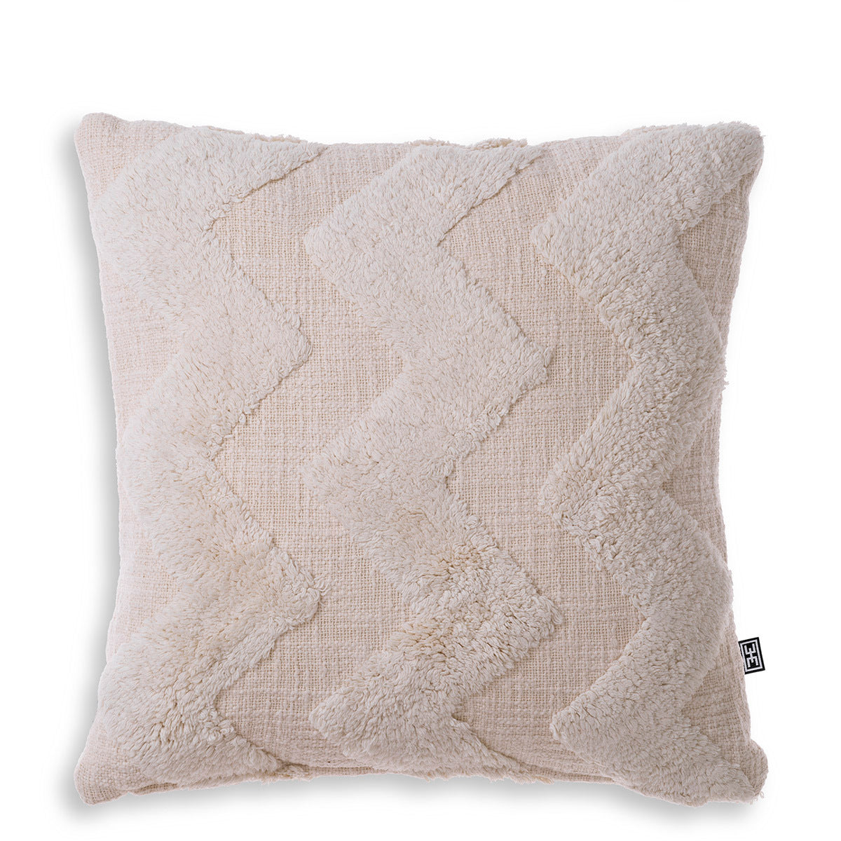 Zigzag Patterned Cushion Mynos | Cabothousefurniture.com
