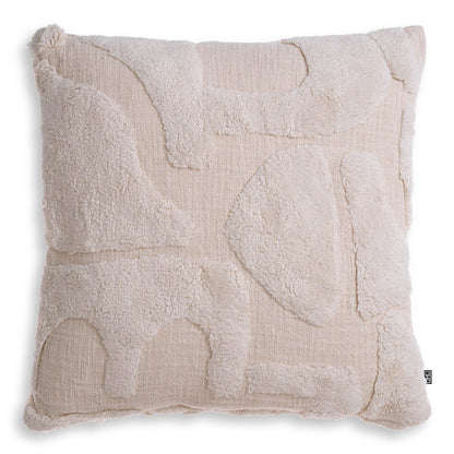 Off-White Cotton Cushion Menos | Cabothousefurniture.com
