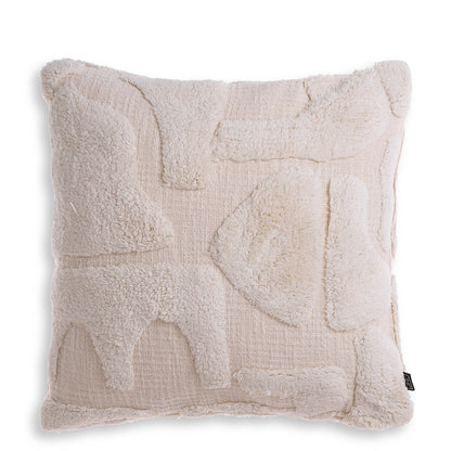 Off-White Cotton Cushion Menos | Cabothousefurniture.com