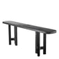 Black Meranti Console Table Libertine | Cabothousefurniture.com