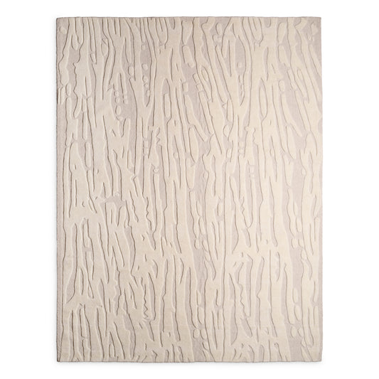 Hand-Tufted Cream Wool Carpet Zenon | Cabothousefurniture.com