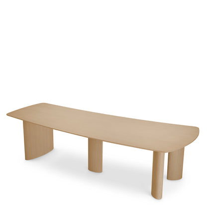 Wooden Minimalist Dining Table L Bergman