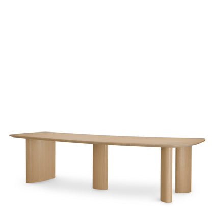 Wooden Minimalist Dining Table L Bergman