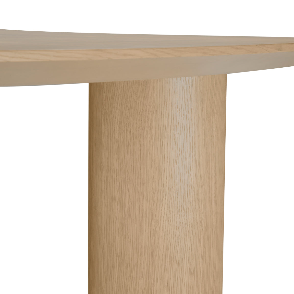 Wooden Minimalist Dining Table L Bergman