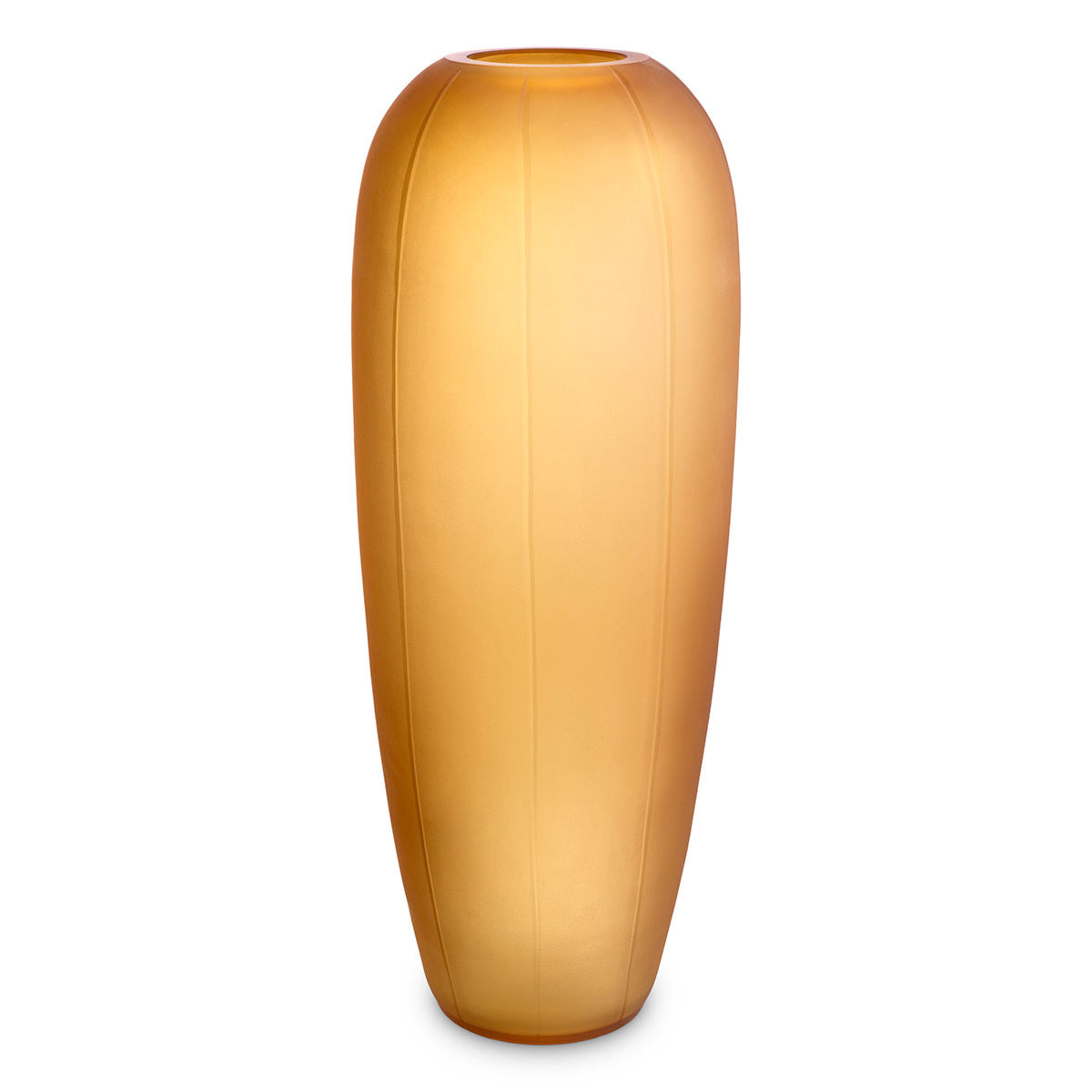 Amber Glass Bouquet Vase S Zenna | Cabothousefurniture.com