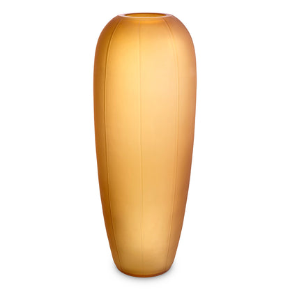 Amber Glass Bouquet Vase S Zenna | Cabothousefurniture.com