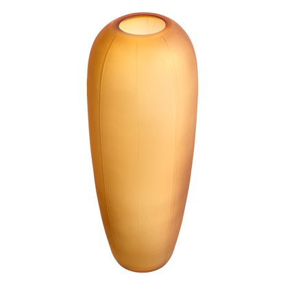Amber Glass Bouquet Vase S Zenna | Cabothousefurniture.com
