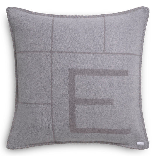 Hemstitch Wool Cushion L Rhoda | Cabothousefurniture.com