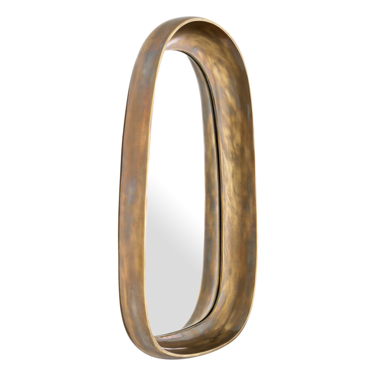 Free-Form Vintage Mirror L Sandals | Cabothousefurniture.com