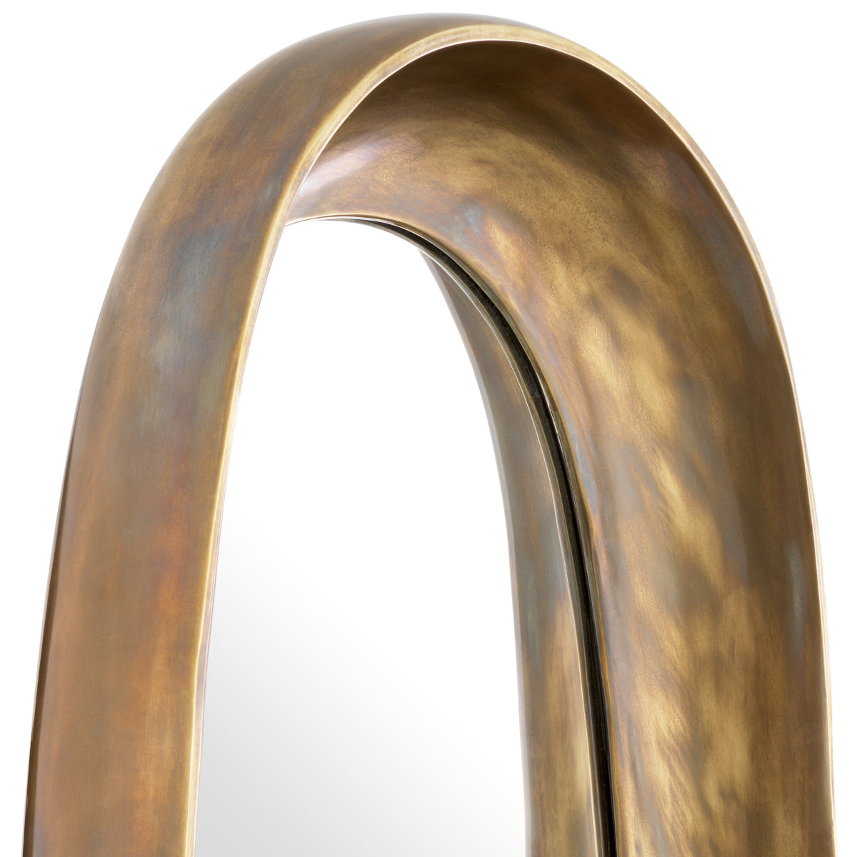 Free-Form Vintage Mirror L Sandals | Cabothousefurniture.com