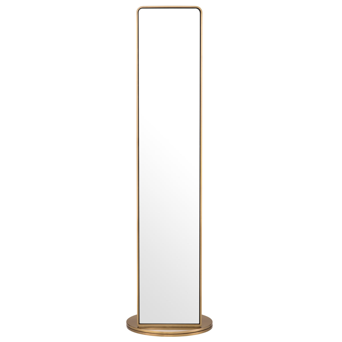 Rotating Floor Mirror with Coatrack Novo
