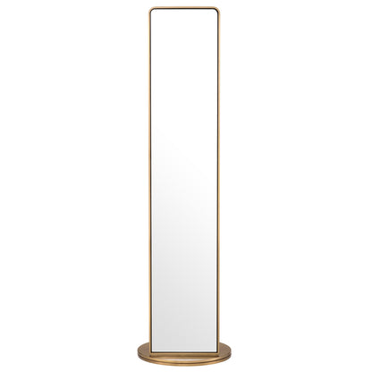 Rotating Floor Mirror with Coatrack Novo