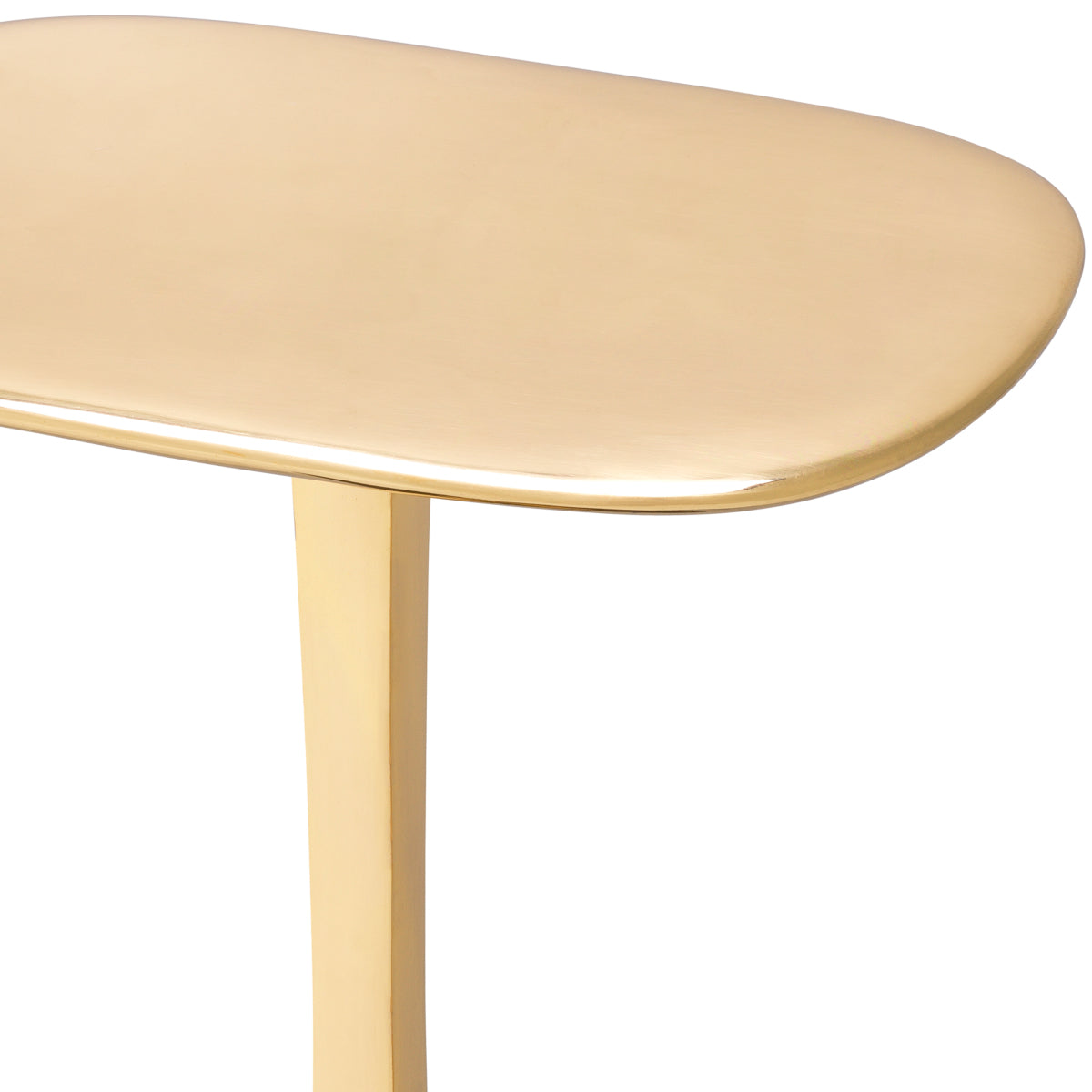 Gold Modern Side Table Kayan