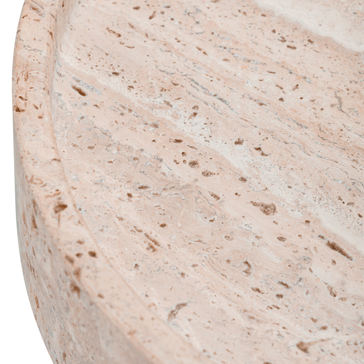 Beige Travertine Tray Arman | Cabothousefurniture.com