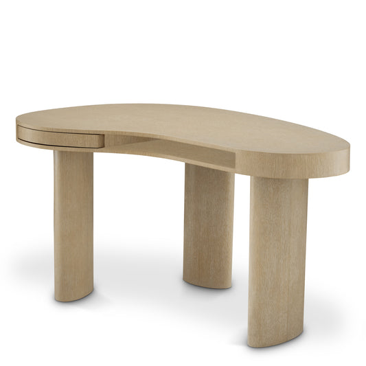 Free-Form Oak Desk Vence | Cabothousefurniture.com