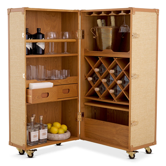 Bar Cabinet Martini Bianco | Cabothousefurniture.com