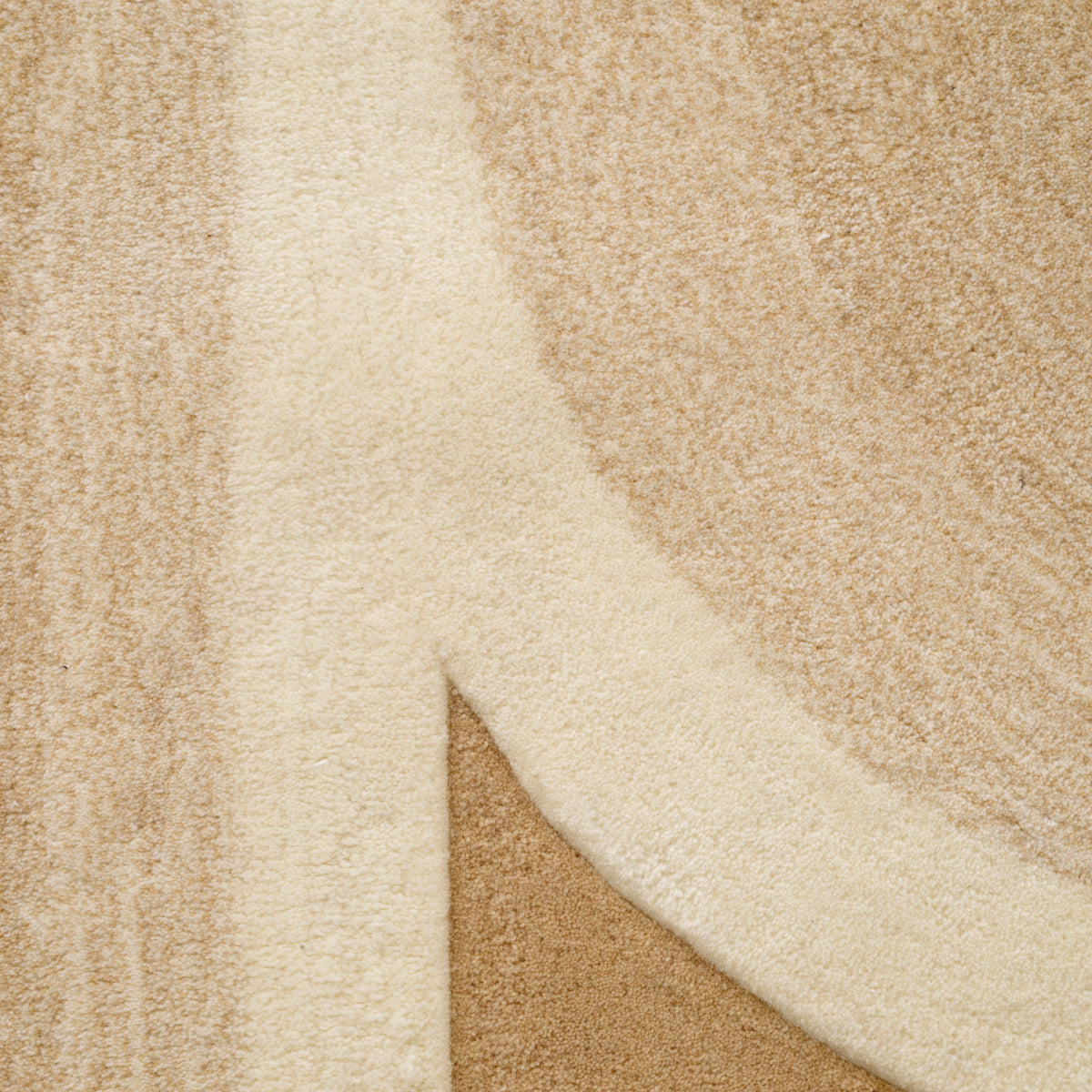 Beige Hand-Tufted Wool Carpet Marsala | Cabothousefurniture.com