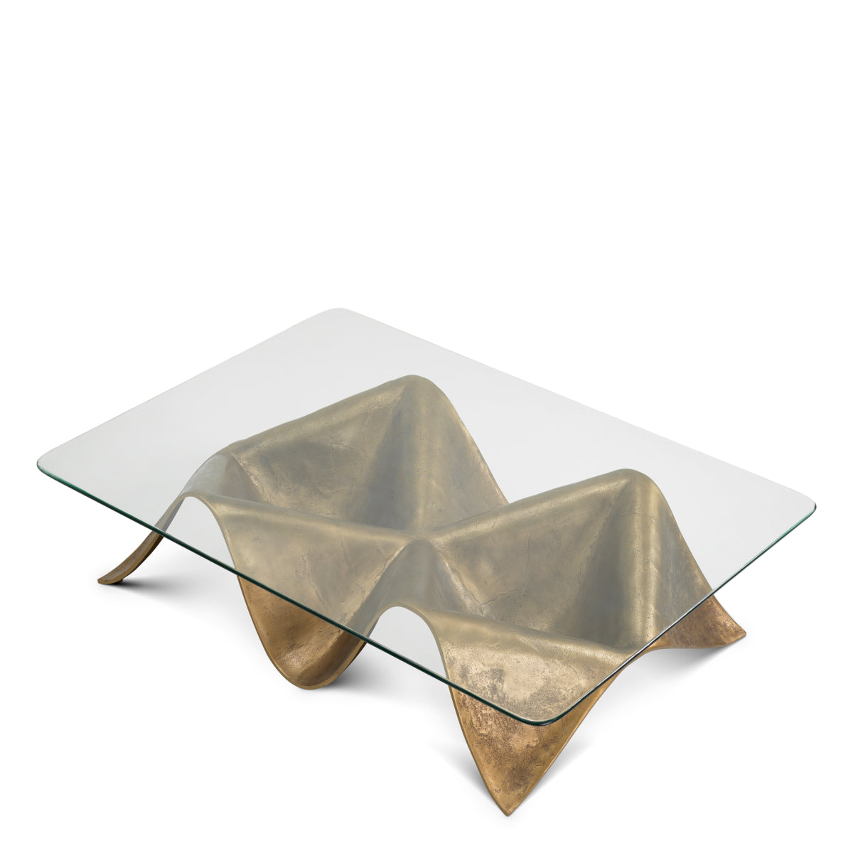 Wavy Vintage Coffee Table Angelico | Cabothousefurniture.com