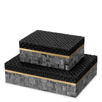 Gray & Black Box Seaside