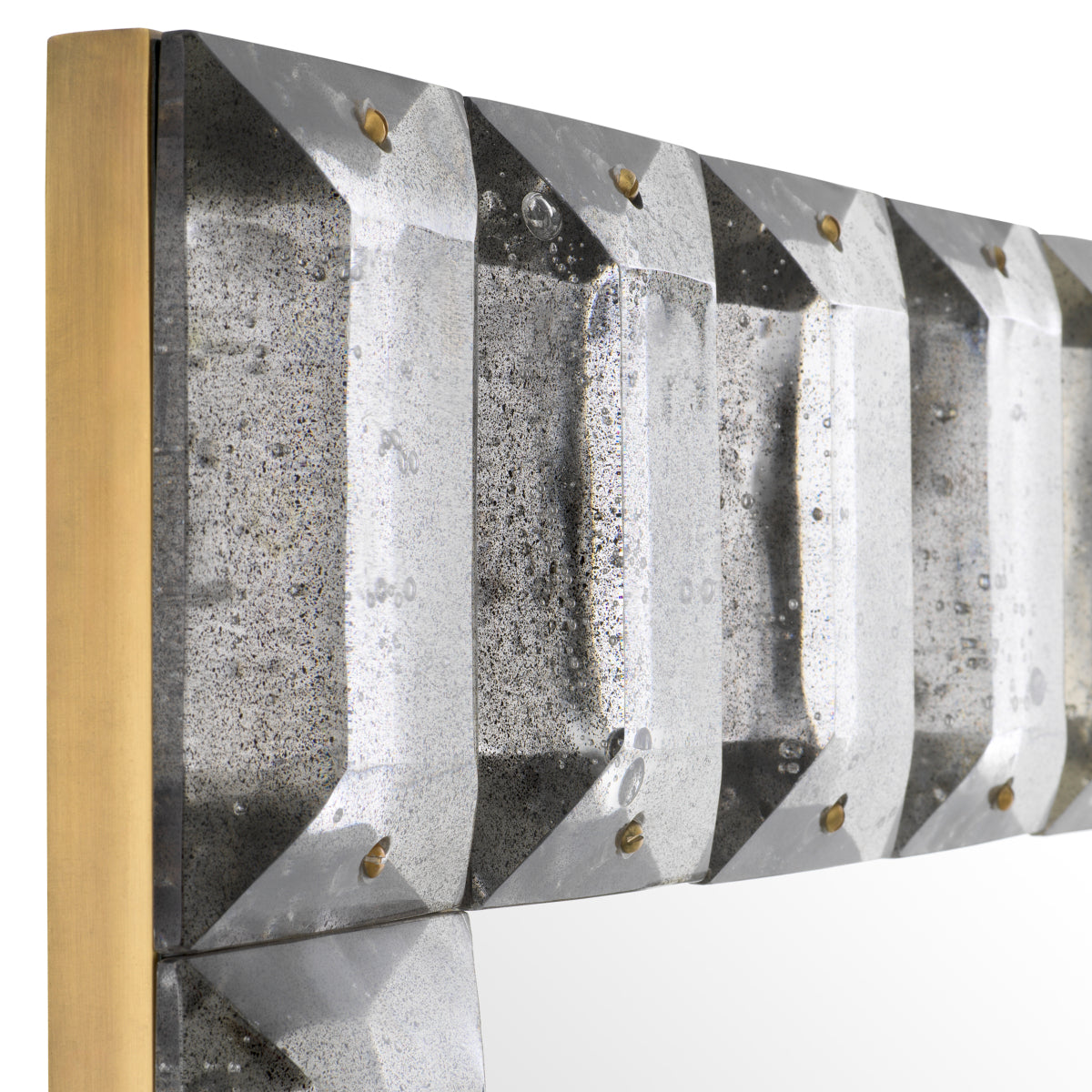 Gold Frame Wall Mirror Mariani | Cabothousefurniture.com