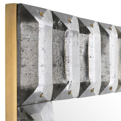 Gold Frame Wall Mirror Mariani | Cabothousefurniture.com