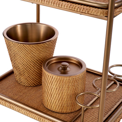 Natural Rattan Trolley Pescara | Cabothousefurniture.com