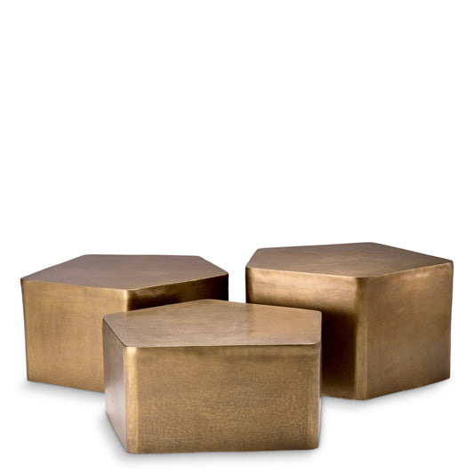 Gold Coffee Table (3) Veenazza | Cabothousefurniture.com
