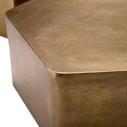 Gold Coffee Table (3) Veenazza | Cabothousefurniture.com