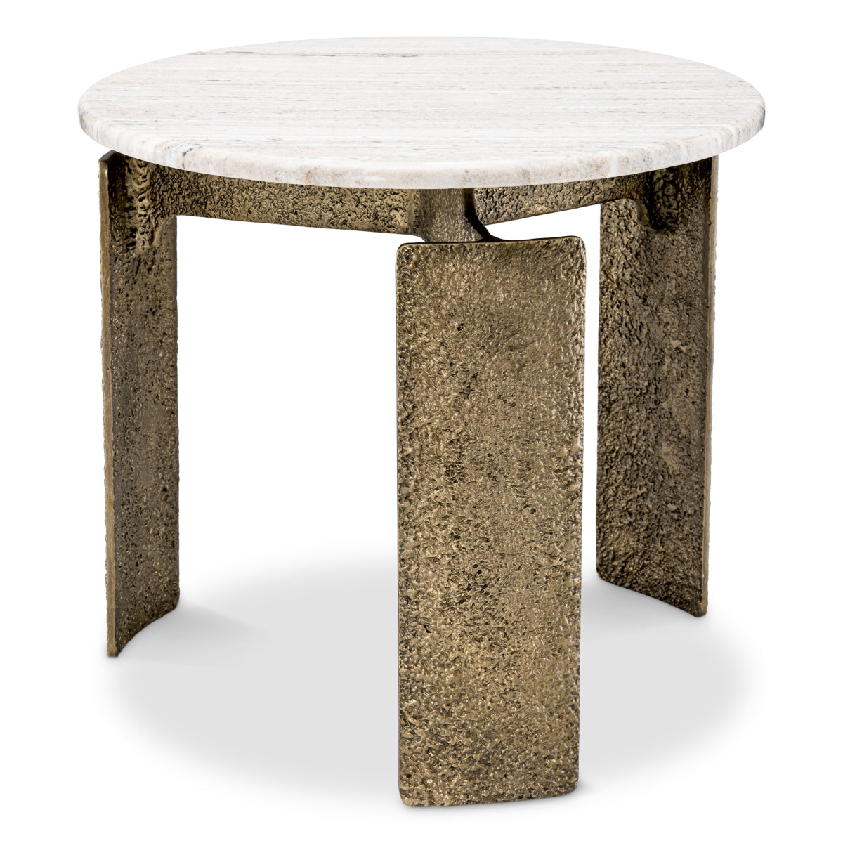 Round Marble Side Table Bodega | Cabothousefurniture.com