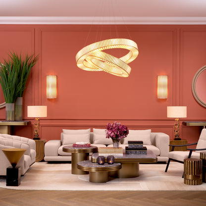 Antique Brass Wall Lamp Monari