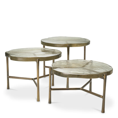 Frosted Glass Coffee Table (3) Baldovini | Cabothousefurniture.com