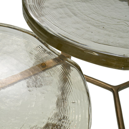 Frosted Glass Coffee Table (3) Baldovini | Cabothousefurniture.com