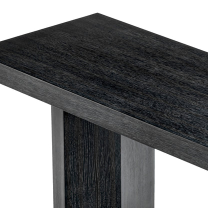 Dark Gray Console Table Tiburon