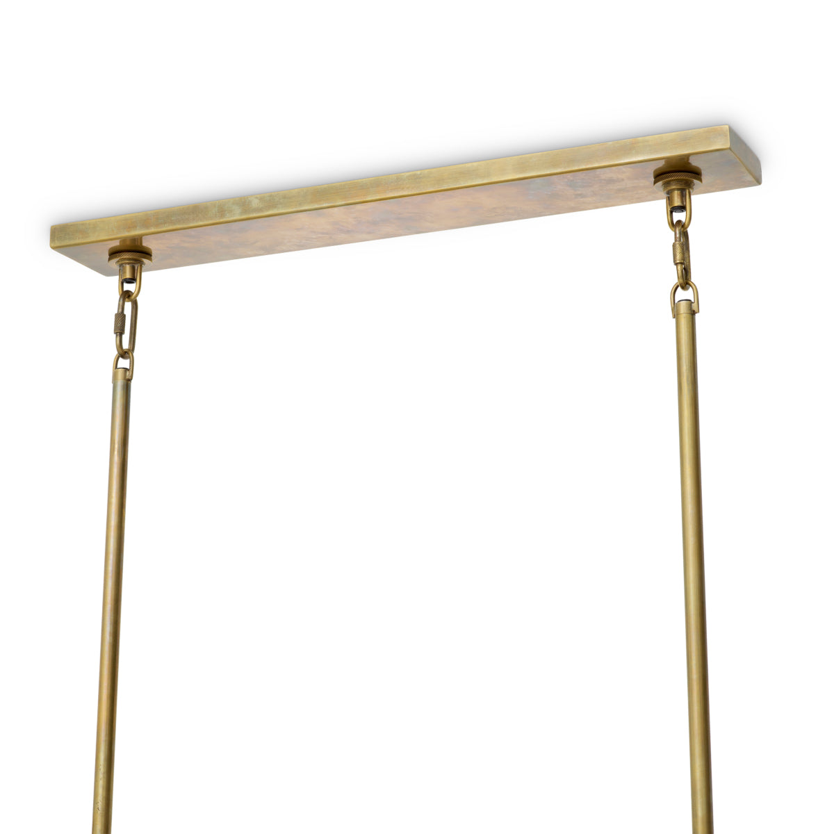 Champagne Disk Chandelier Hyde | Cabothousefurniture.com