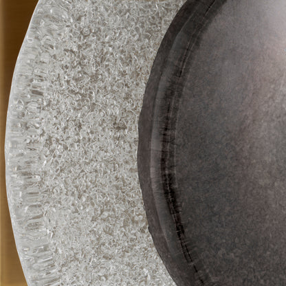 Champagne Disk Wall Lamp Hyde | Cabothousefurniture.com