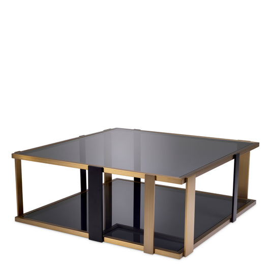 Square Glass Coffee Table Clio | Cabothousefurniture.com