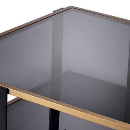 Square Glass Coffee Table Clio | Cabothousefurniture.com