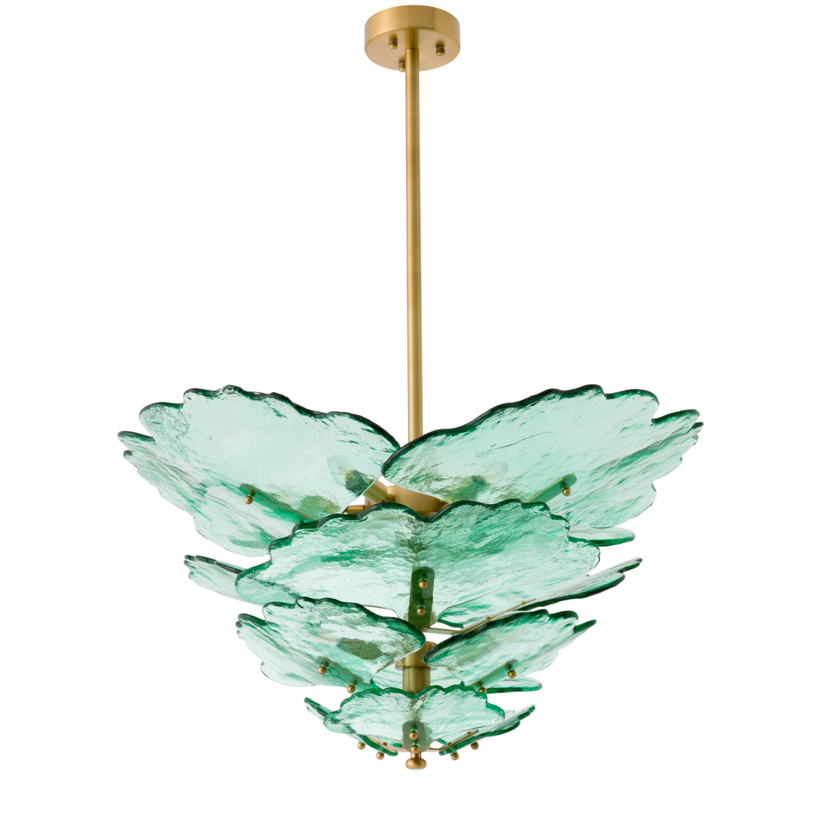 Glass Petals Chandelier Florina