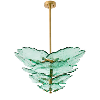 Glass Petals Chandelier Florina