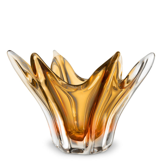 Handblown Glass Modern Bowl Sutter | Cabothousefurniture.com