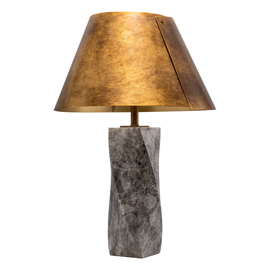 Vintage Brass Table Lamp Camelia | Cabothousefurniture.com