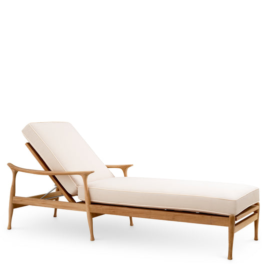 Natural Teak Outdoor Daybed Manzo | Cabothousefurniture.com