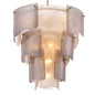Tiered Glass Modern Chandelier Asinara