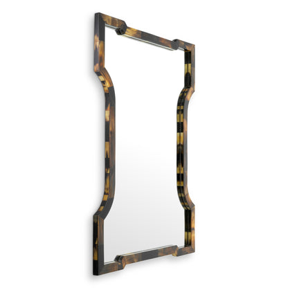 Natural Horn Wall Mirror Scalamanca | Cabothousefurniture.com
