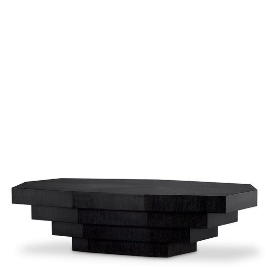 Oak Geometrical Coffee Table Vezio