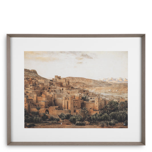 Moroccan Village Art Print Ait Ben Haddou | Cabothousefurniture.com