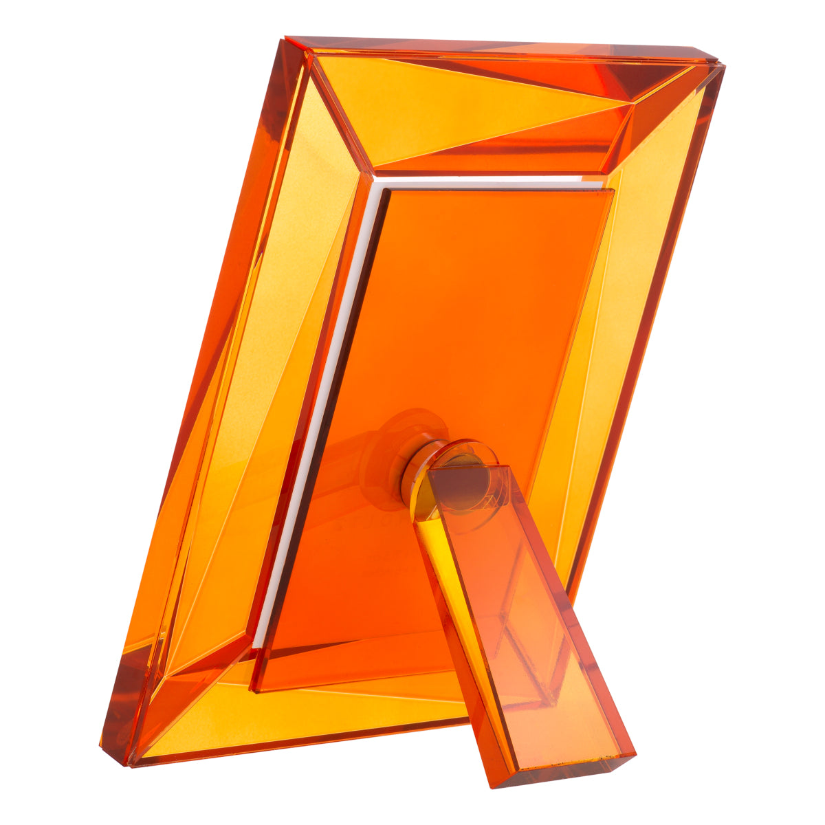 Orange Crystal Picture Frame (2) Obliquity | Cabothousefurniture.com