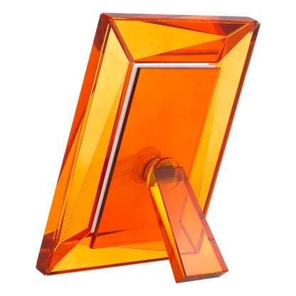 Orange Crystal Picture Frame (2) Obliquity | Cabothousefurniture.com