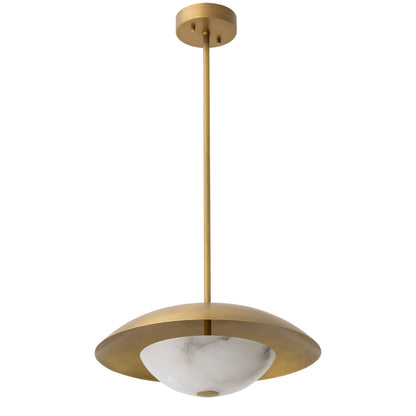 Alabaster Bowl Pendant Lamp Marcona | Cabothousefurniture.com