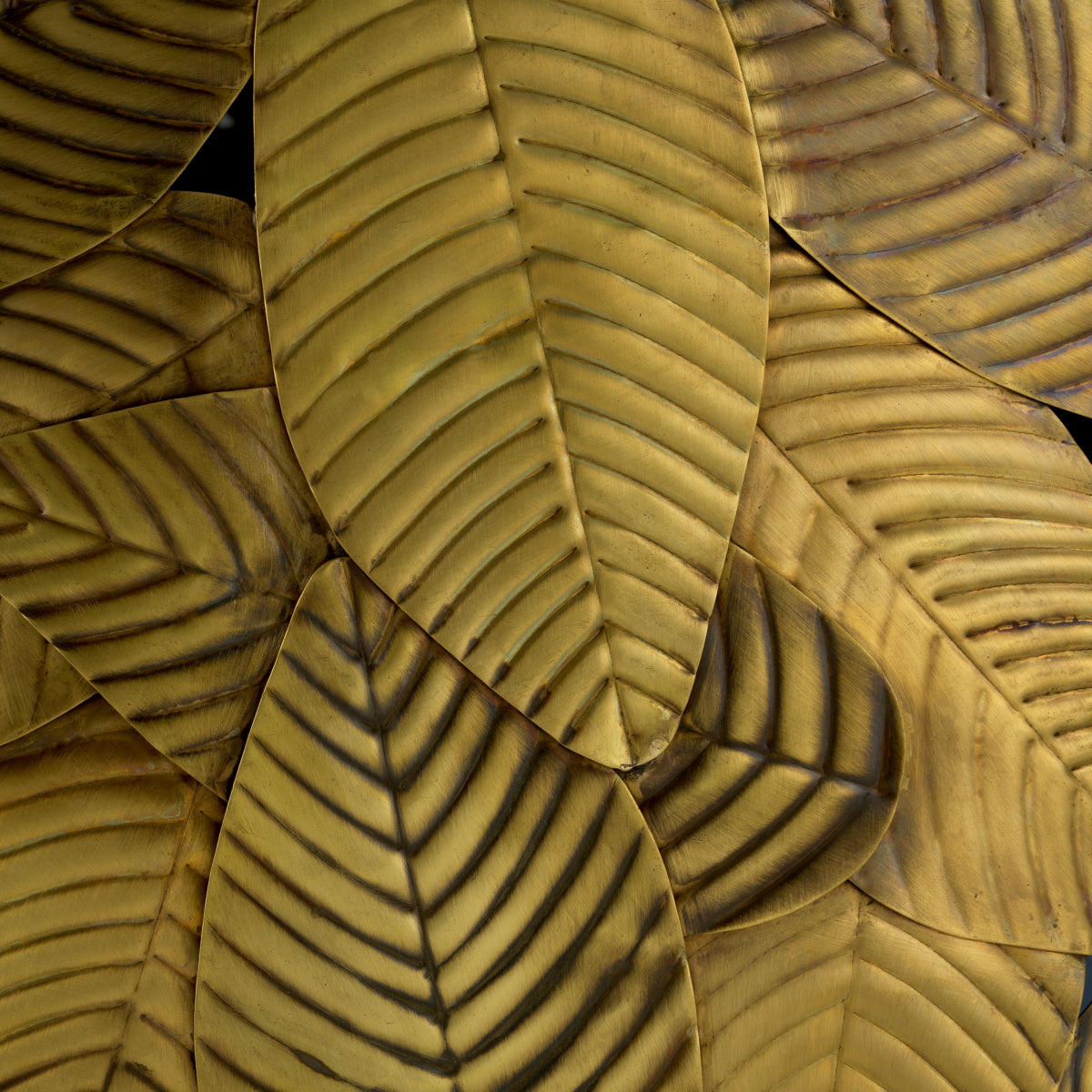 Black Glass Coffee Table Botanico | Cabothousefurniture.com
